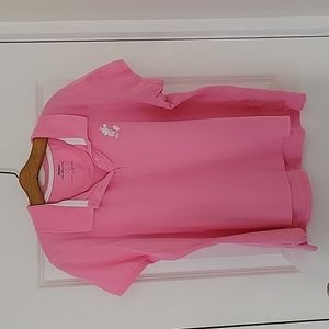 Women's Disneyland Pink Polo shirt 1X